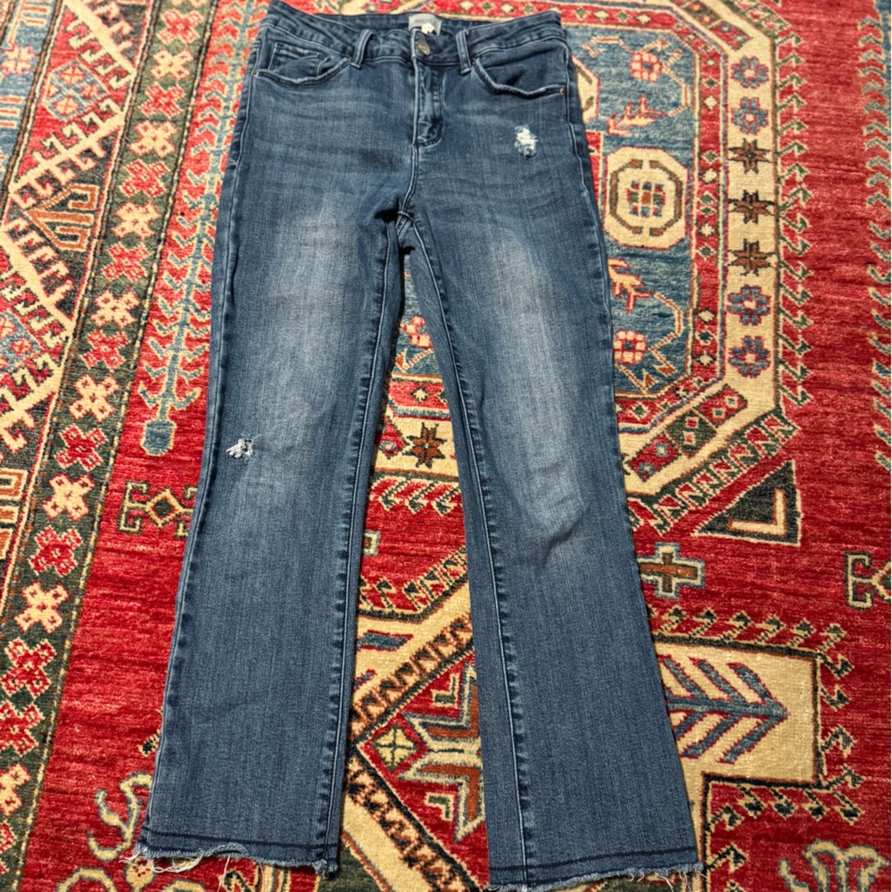 Special A Kick Flare Jeans (petite/ankle length)